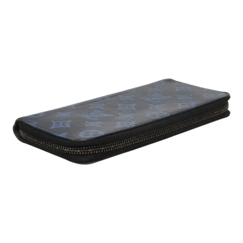 Louis Vuitton Monogram Shadow Zippy Vertical Long Wallet